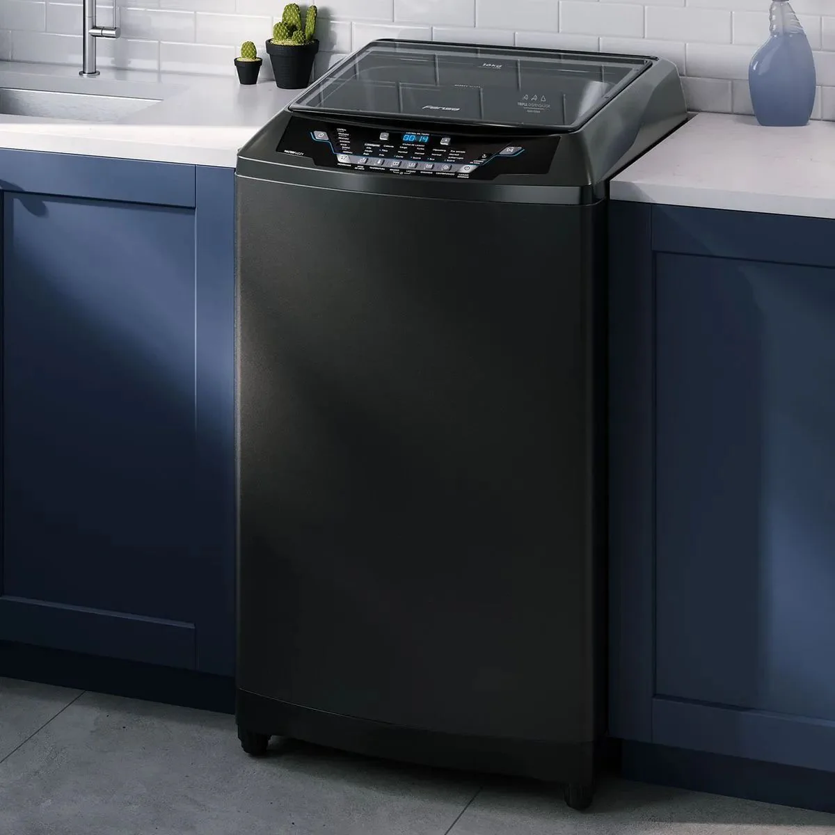 Lavadora Automática Premium Care 16 Onix 16 kg Fensa - Imagen 7