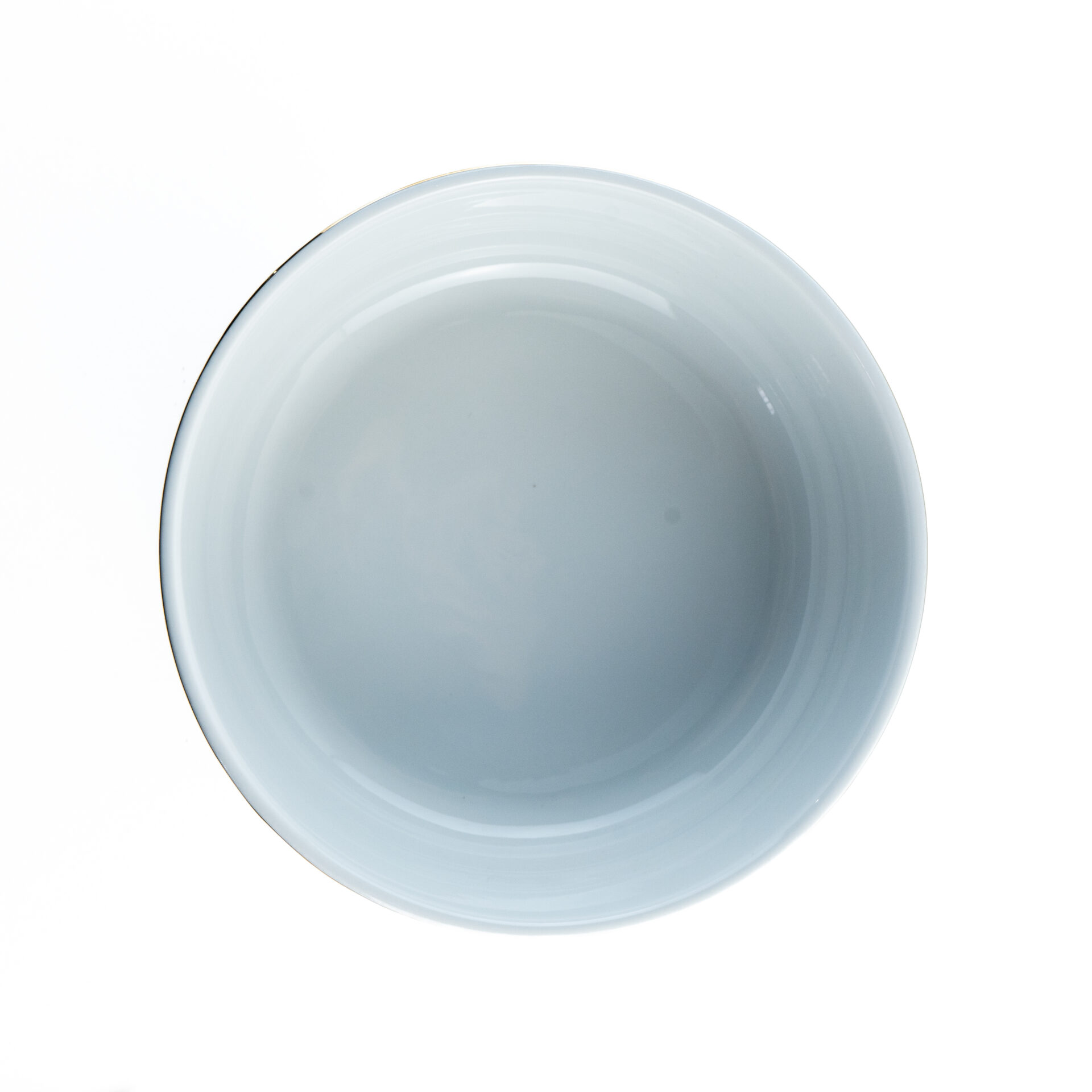 Ensaladera de Porcelana (1 pieza) Bidasoa Irina, Ensaladera Blanca con Filo Dorado y Decoración Floral, Vajilla Elegante para Servir Ensaladas, Banquetes y Regalo - Imagen 5