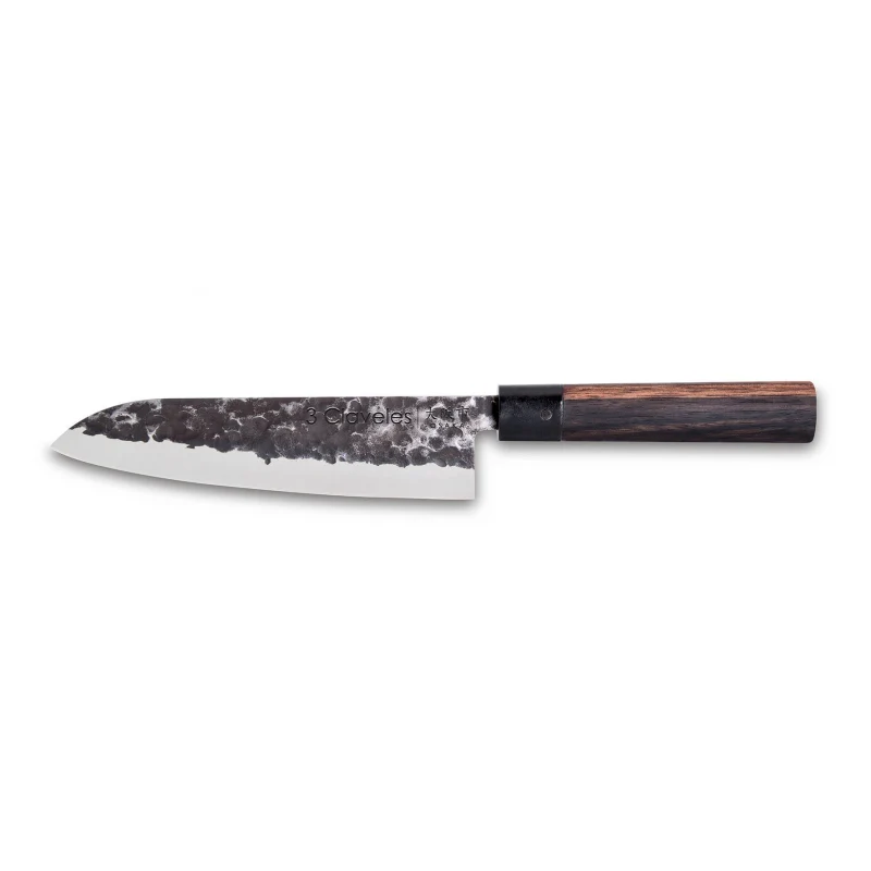 Cuchillo Santoku 7″ – 3 Claveles Osaka - Imagen 2