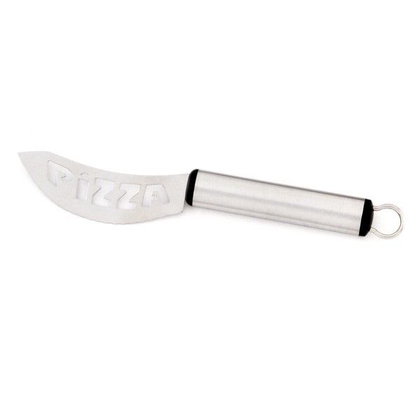 Juego de utensilios de pizza en acero inoxidable (3 piezas) Graf, 1 rueda cortapizzas, 1 cuchillo cortapizzas, 1 pala de servir pizzas - Imagen 2